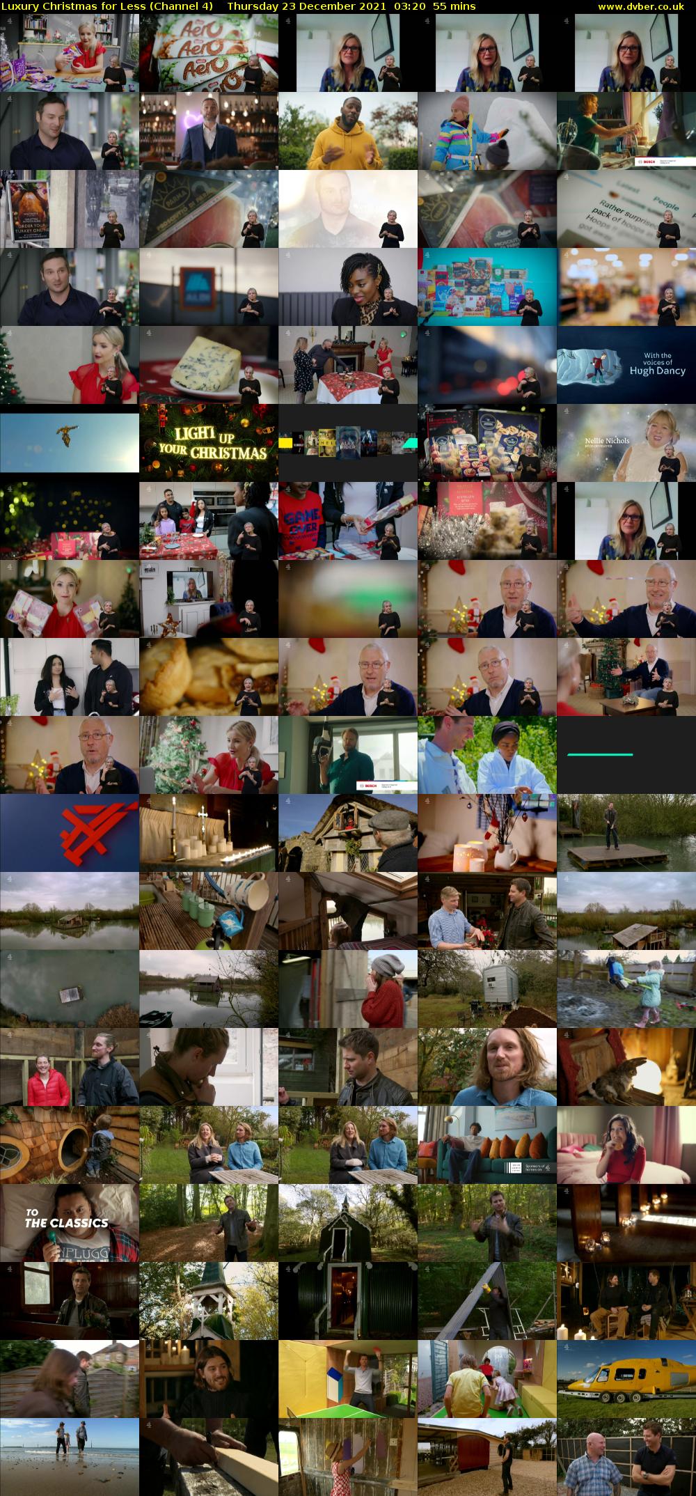 Luxury Christmas for Less (Channel 4) Thursday 23 December 2021 03:20 - 04:15
