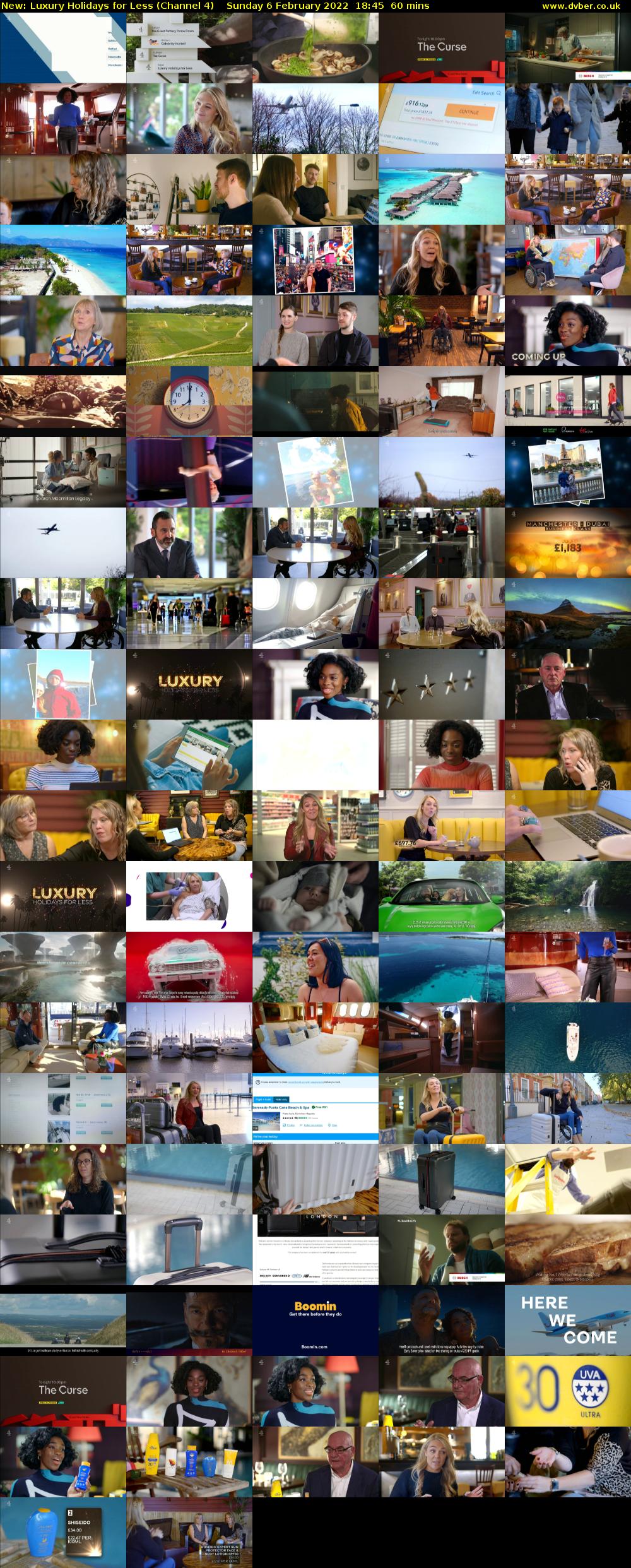 Luxury Holidays for Less (Channel 4) Sunday 6 February 2022 18:45 - 19:45