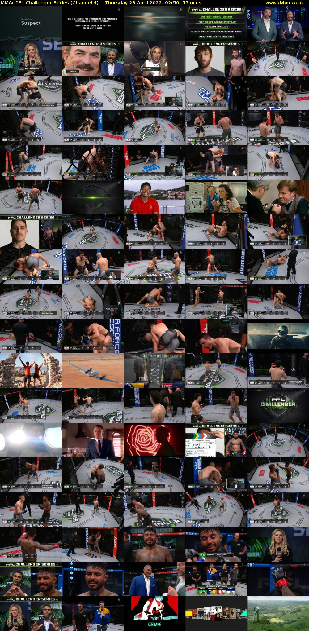 MMA: PFL Challenger Series (Channel 4) Thursday 28 April 2022 02:50 - 03:45