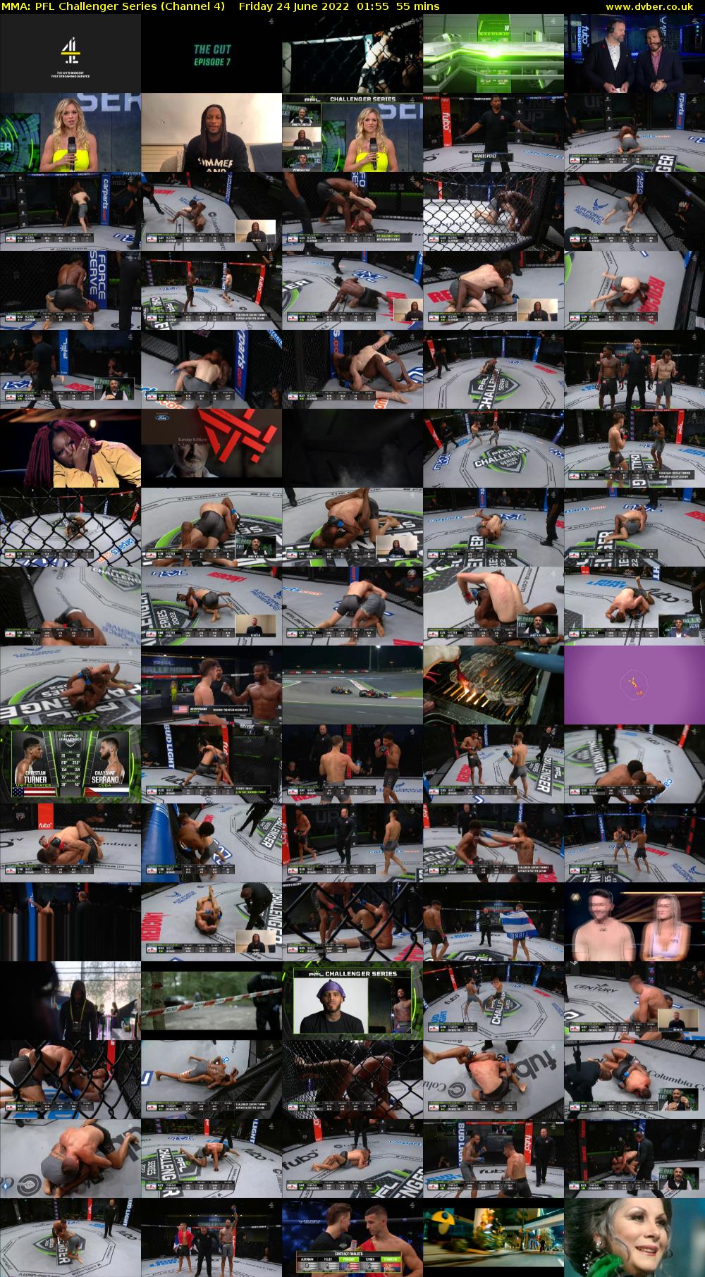 MMA: PFL Challenger Series (Channel 4) Friday 24 June 2022 01:55 - 02:50