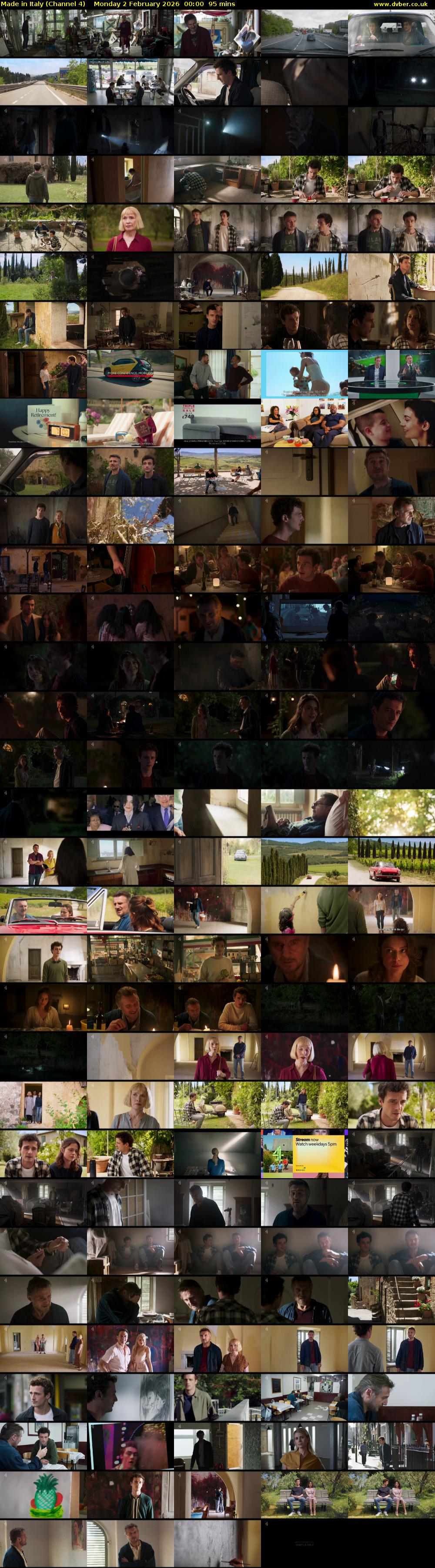 Made in Italy (Channel 4) Monday 2 February 2026 00:00 - 01:35