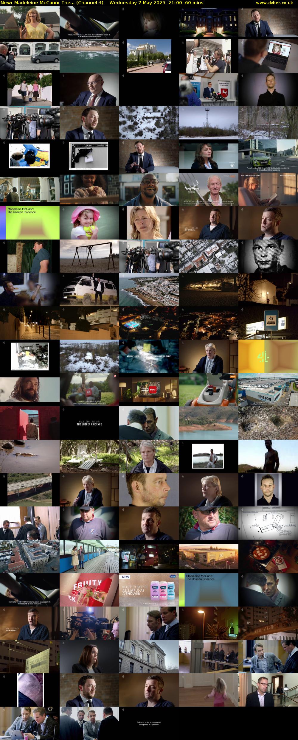 Madeleine McCann: The... (Channel 4) Wednesday 7 May 2025 21:00 - 22:00