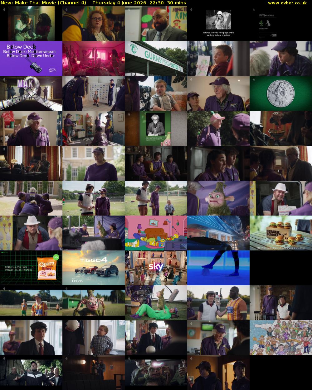 Make That Movie (Channel 4) Thursday 4 June 2026 22:30 - 23:00
