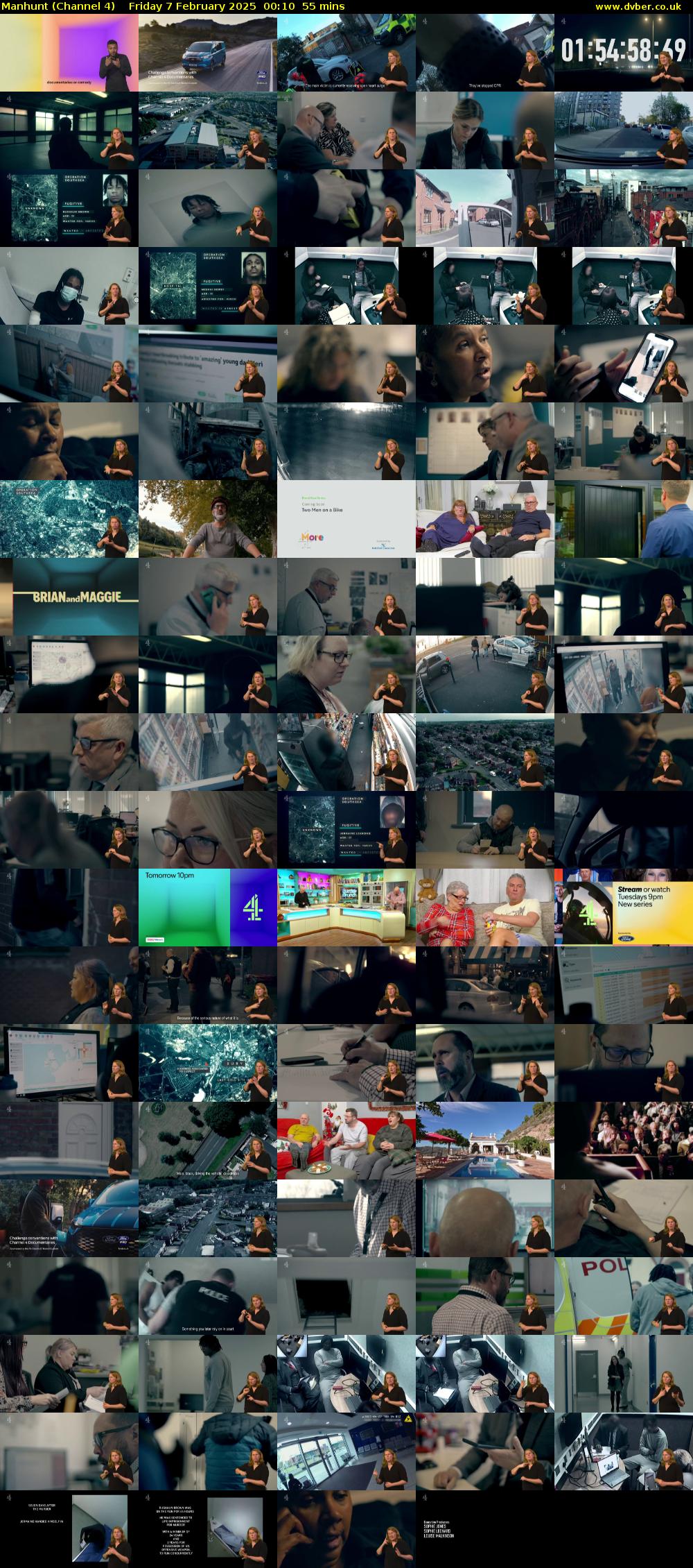 Manhunt (Channel 4) Friday 7 February 2025 00:10 - 01:05