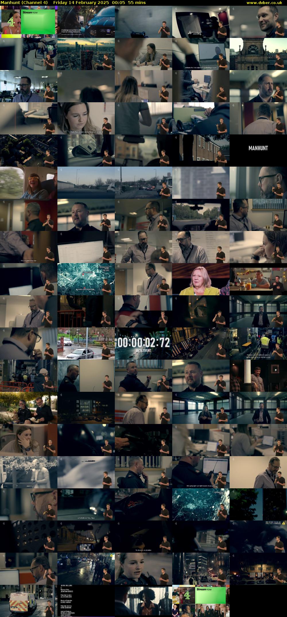 Manhunt (Channel 4) Friday 14 February 2025 00:05 - 01:00