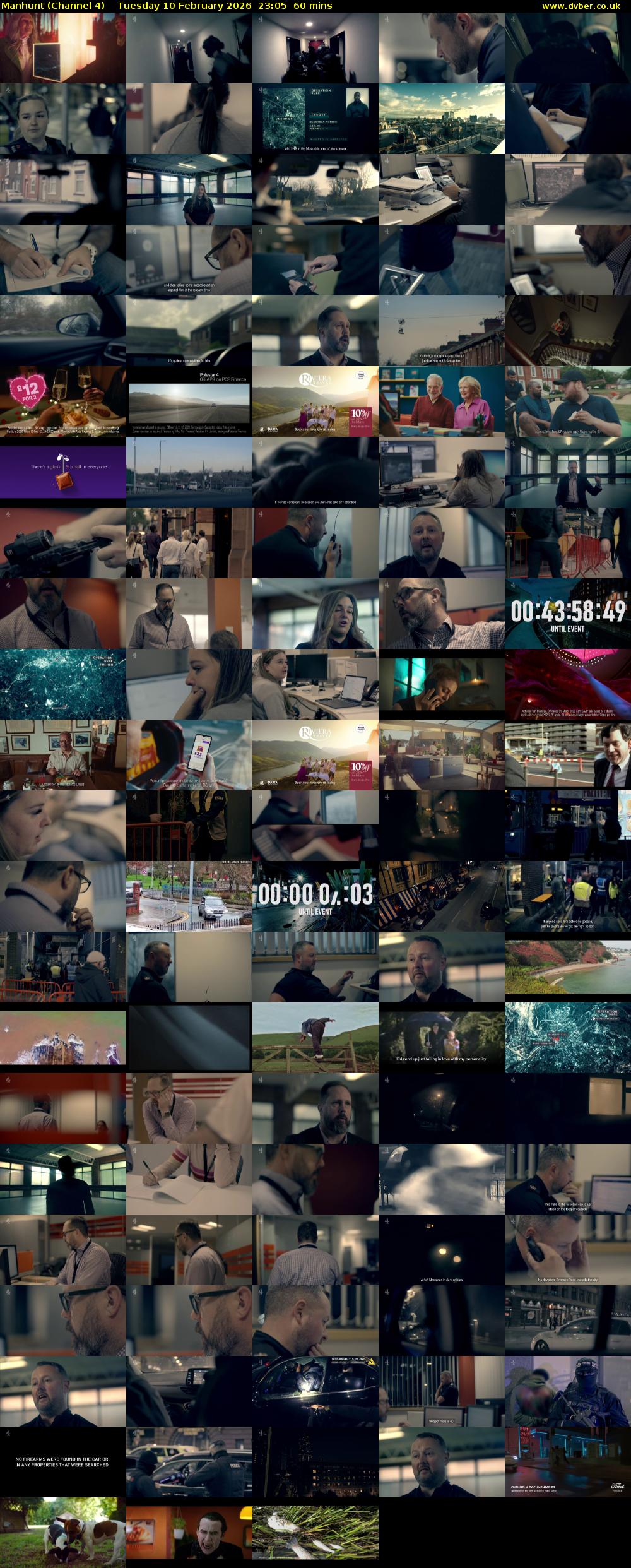 Manhunt (Channel 4) Tuesday 10 February 2026 23:05 - 00:05