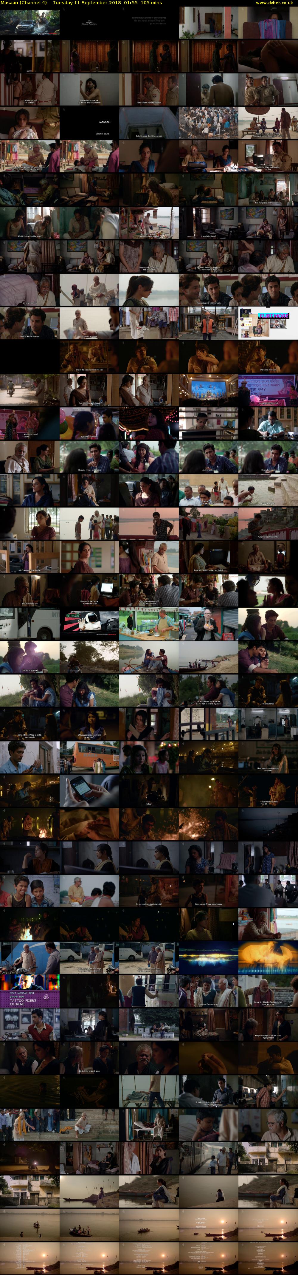 Masaan (Channel 4) Tuesday 11 September 2018 01:55 - 03:40