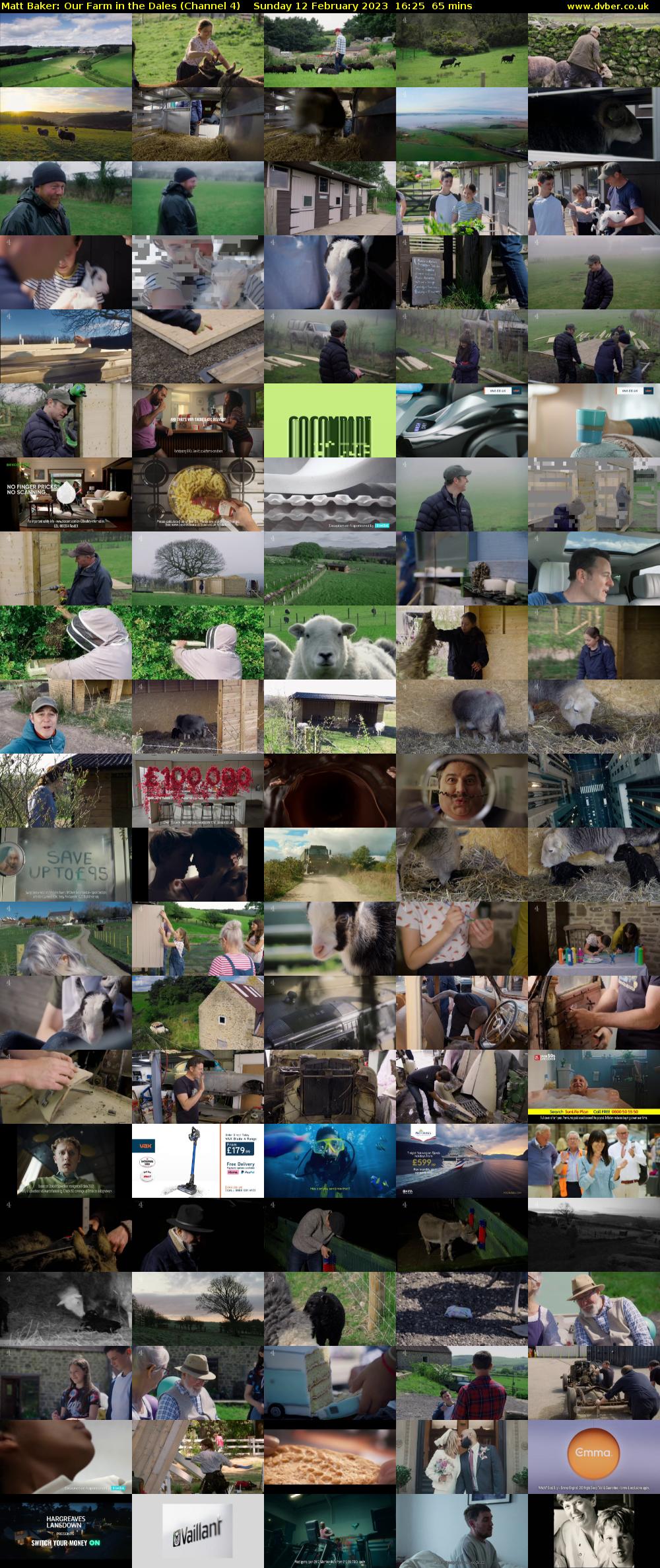Matt Baker: Our Farm in the Dales (Channel 4) Sunday 12 February 2023 16:25 - 17:30