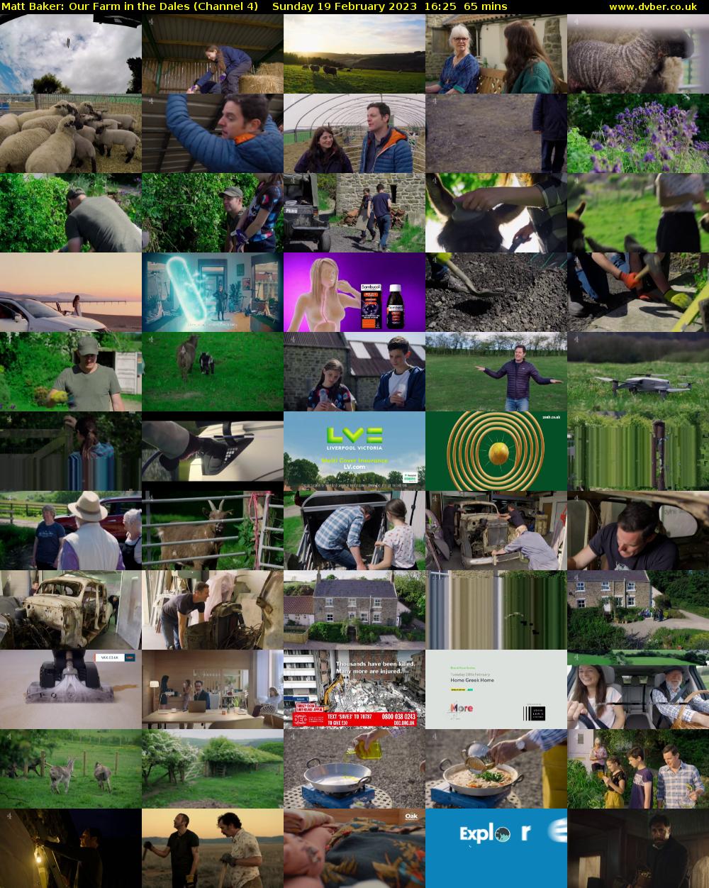 Matt Baker: Our Farm in the Dales (Channel 4) Sunday 19 February 2023 16:25 - 17:30