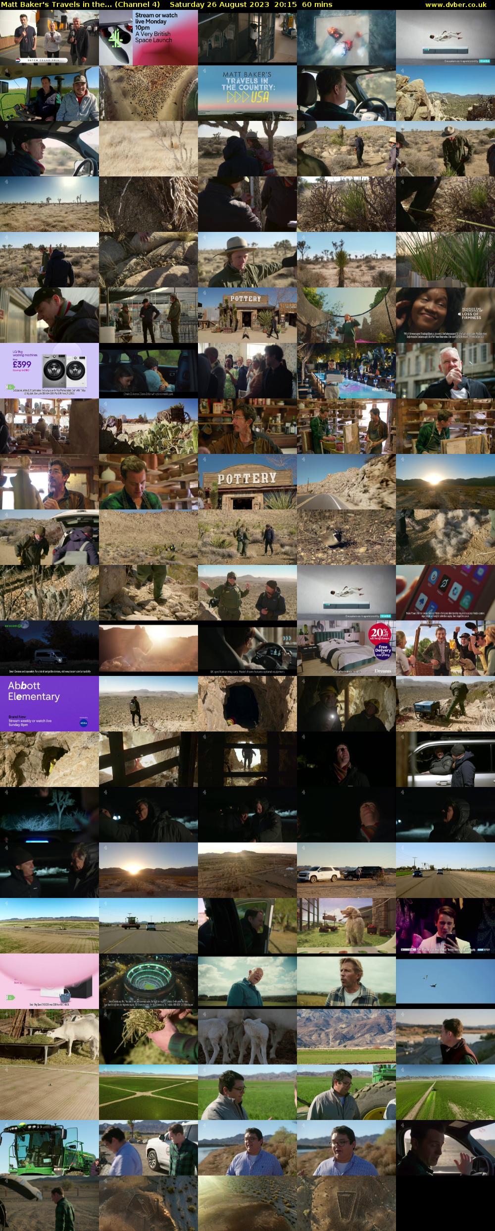 Matt Baker's Travels in the... (Channel 4) Saturday 26 August 2023 20:15 - 21:15