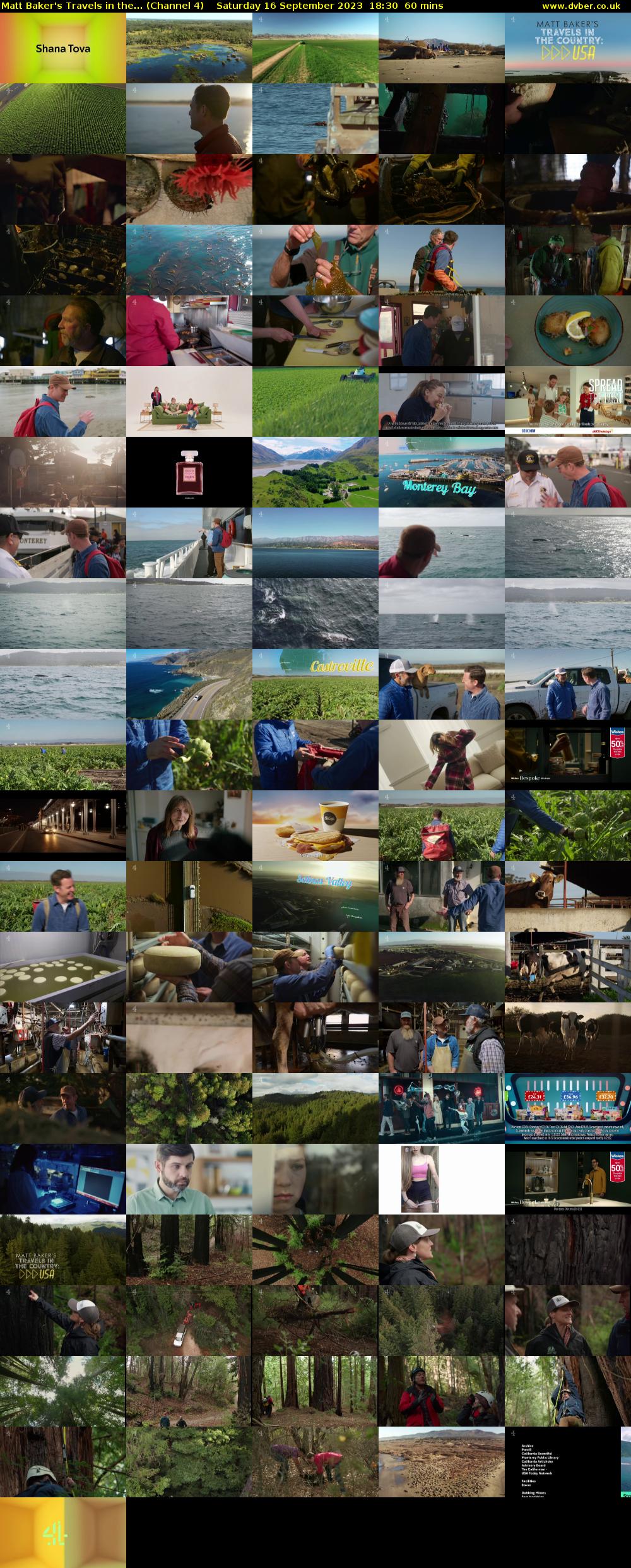 Matt Baker's Travels in the... (Channel 4) Saturday 16 September 2023 18:30 - 19:30