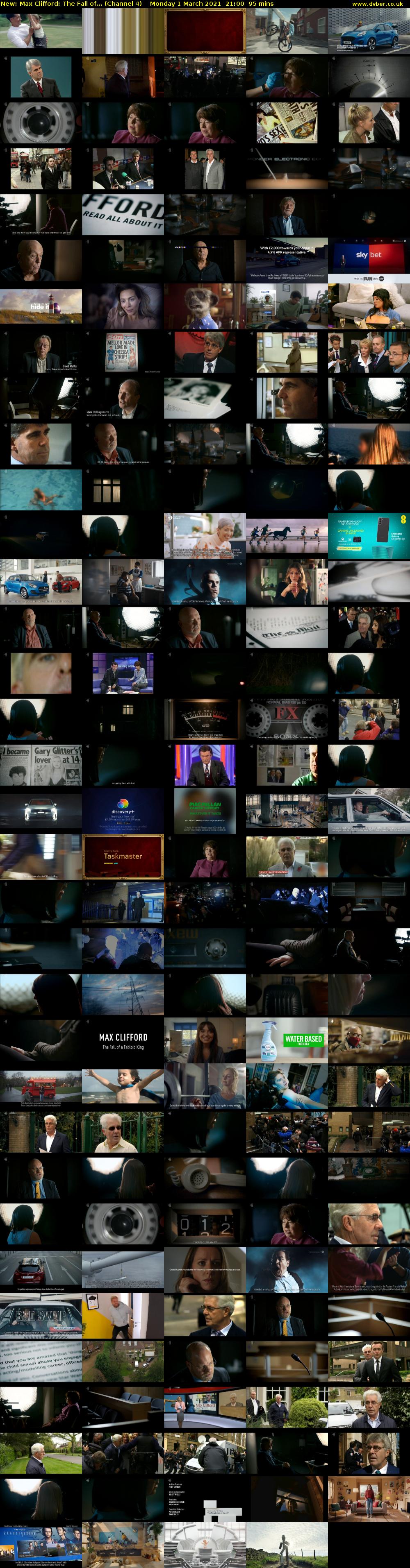 Max Clifford: The Fall of... (Channel 4) Monday 1 March 2021 21:00 - 22:35