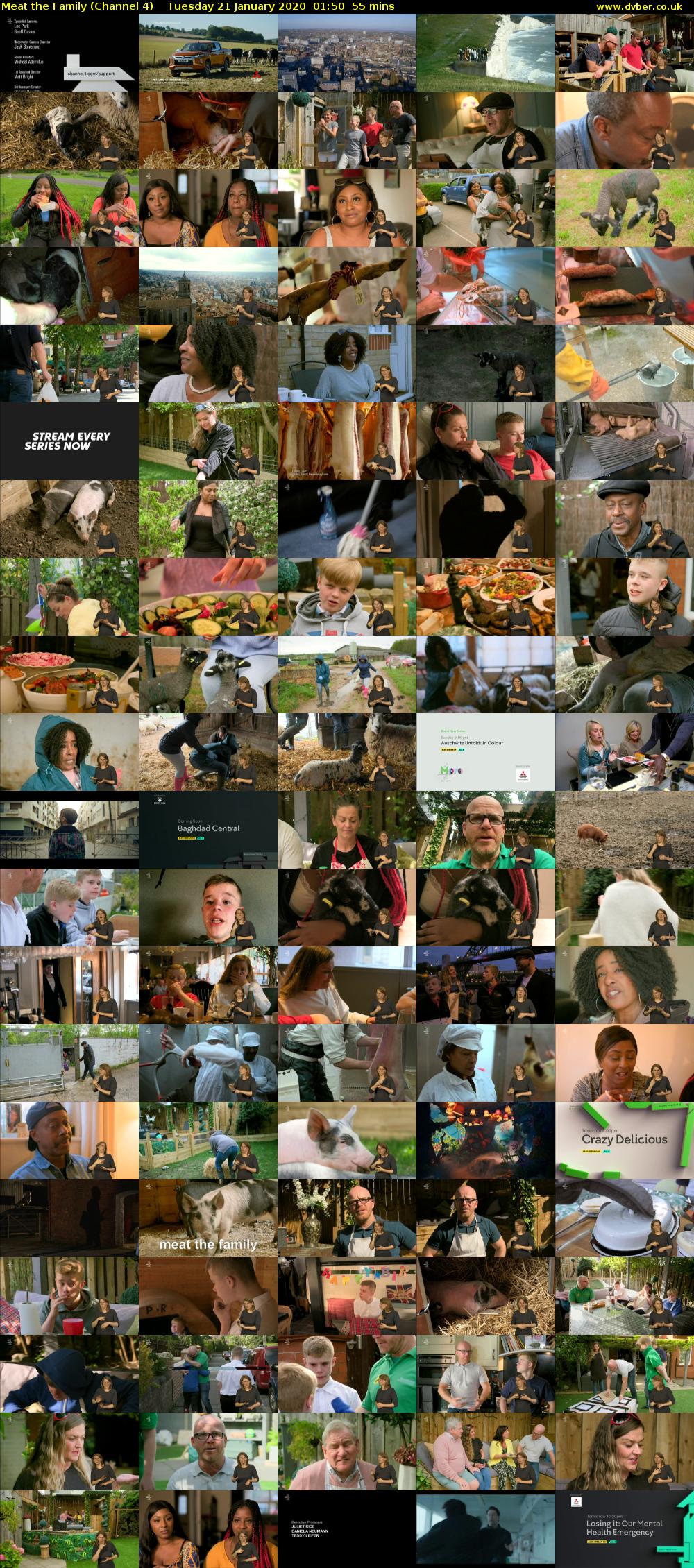 Meat the Family (Channel 4) Tuesday 21 January 2020 01:50 - 02:45