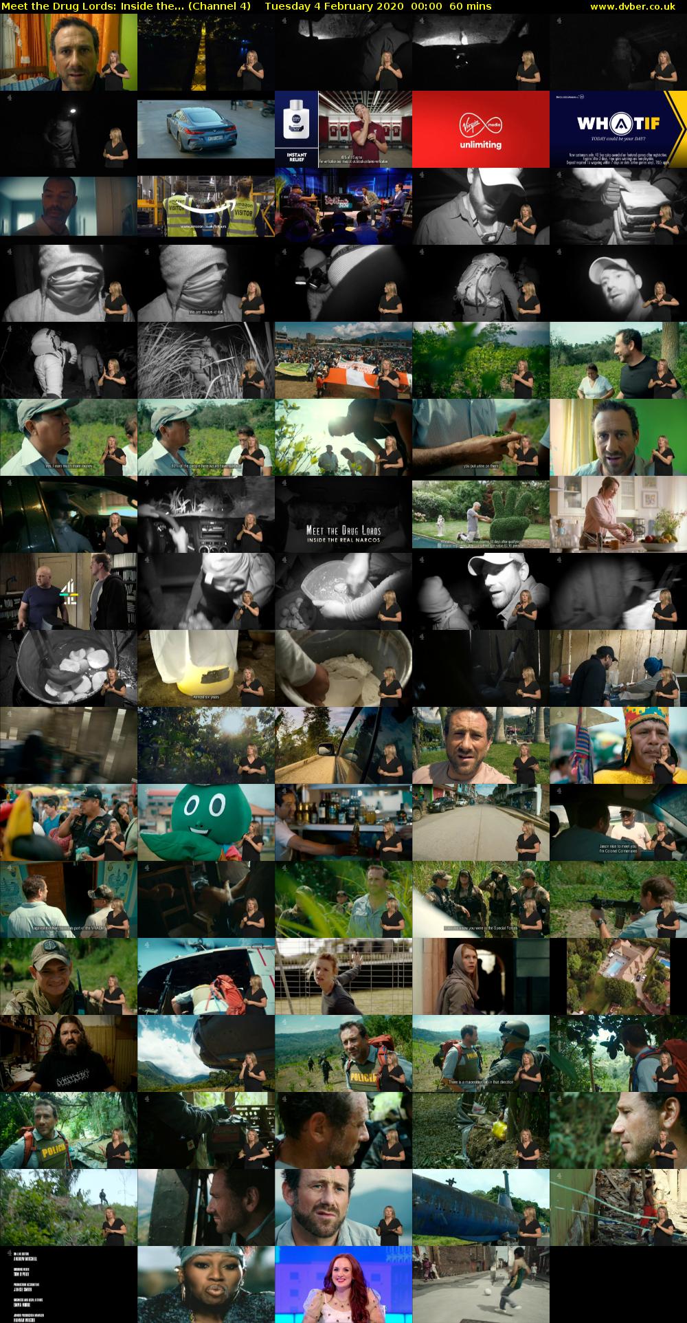 Meet the Drug Lords: Inside the... (Channel 4) Tuesday 4 February 2020 00:00 - 01:00