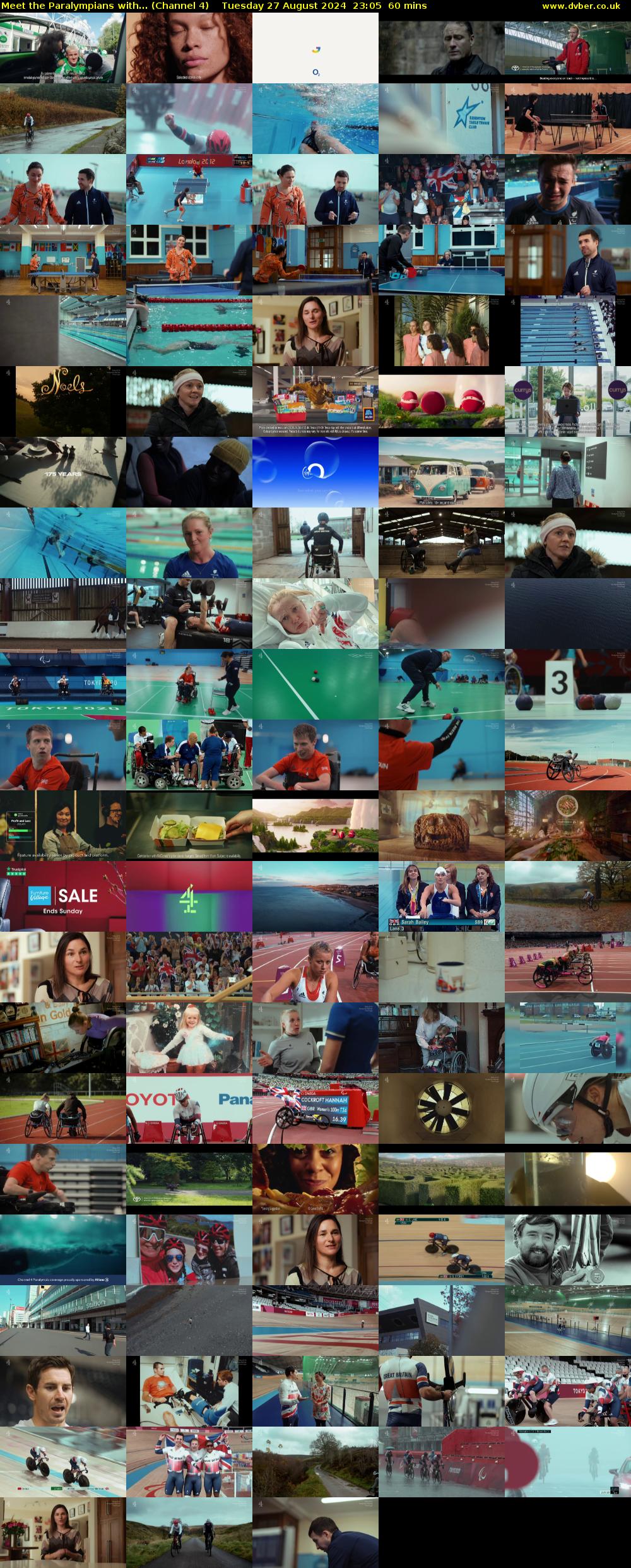 Meet the Paralympians with... (Channel 4) Tuesday 27 August 2024 23:05 - 00:05