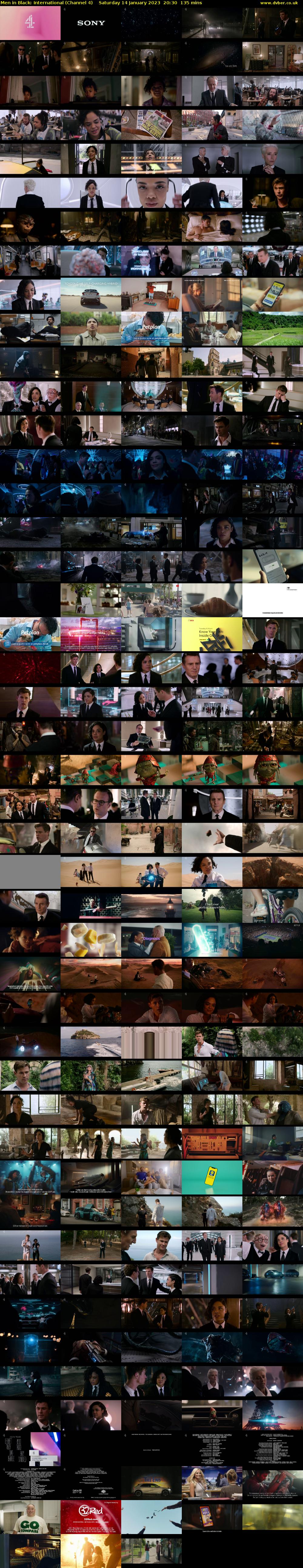 Men in Black: International (Channel 4) Saturday 14 January 2023 20:30 - 22:45