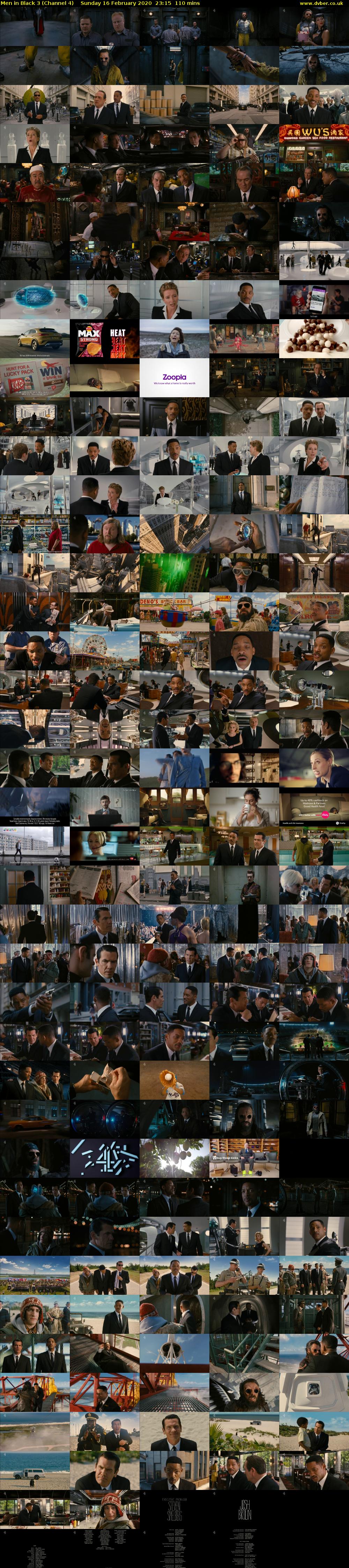 Men in Black 3 (Channel 4) Sunday 16 February 2020 23:15 - 01:05