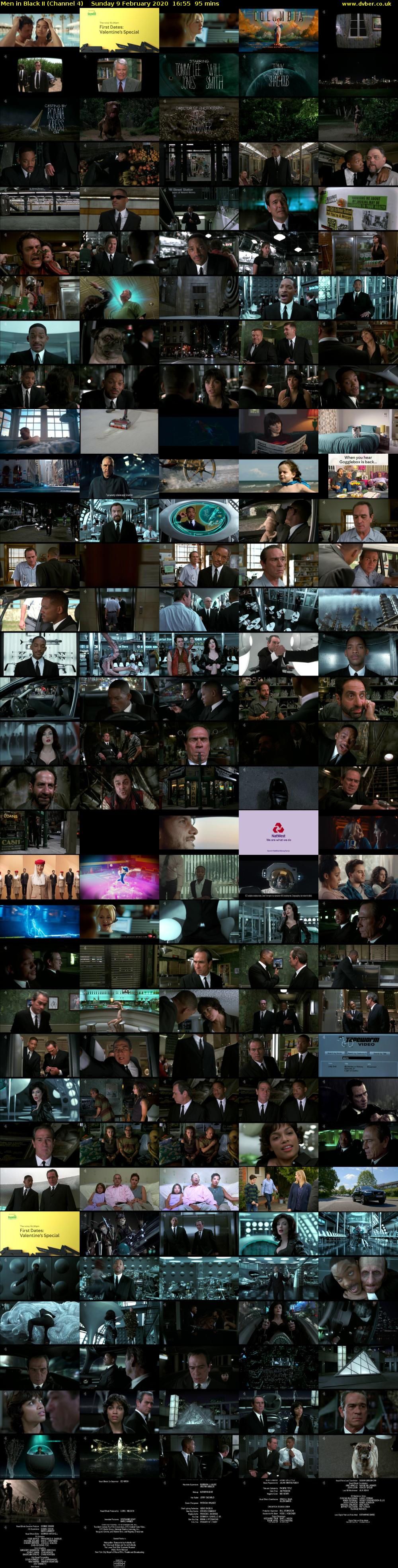 Men in Black II (Channel 4) Sunday 9 February 2020 16:55 - 18:30
