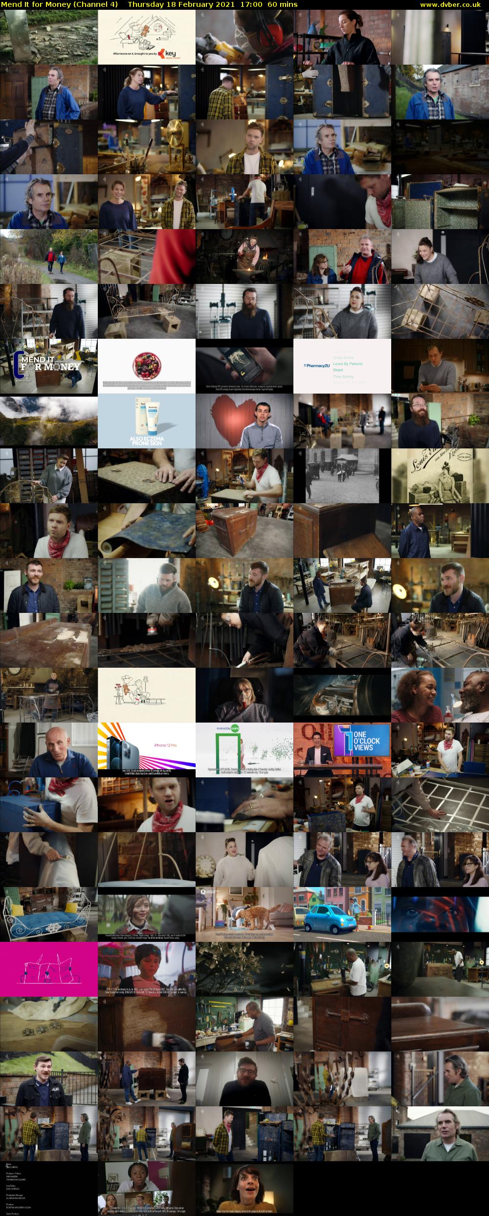 Mend It for Money (Channel 4) Thursday 18 February 2021 17:00 - 18:00