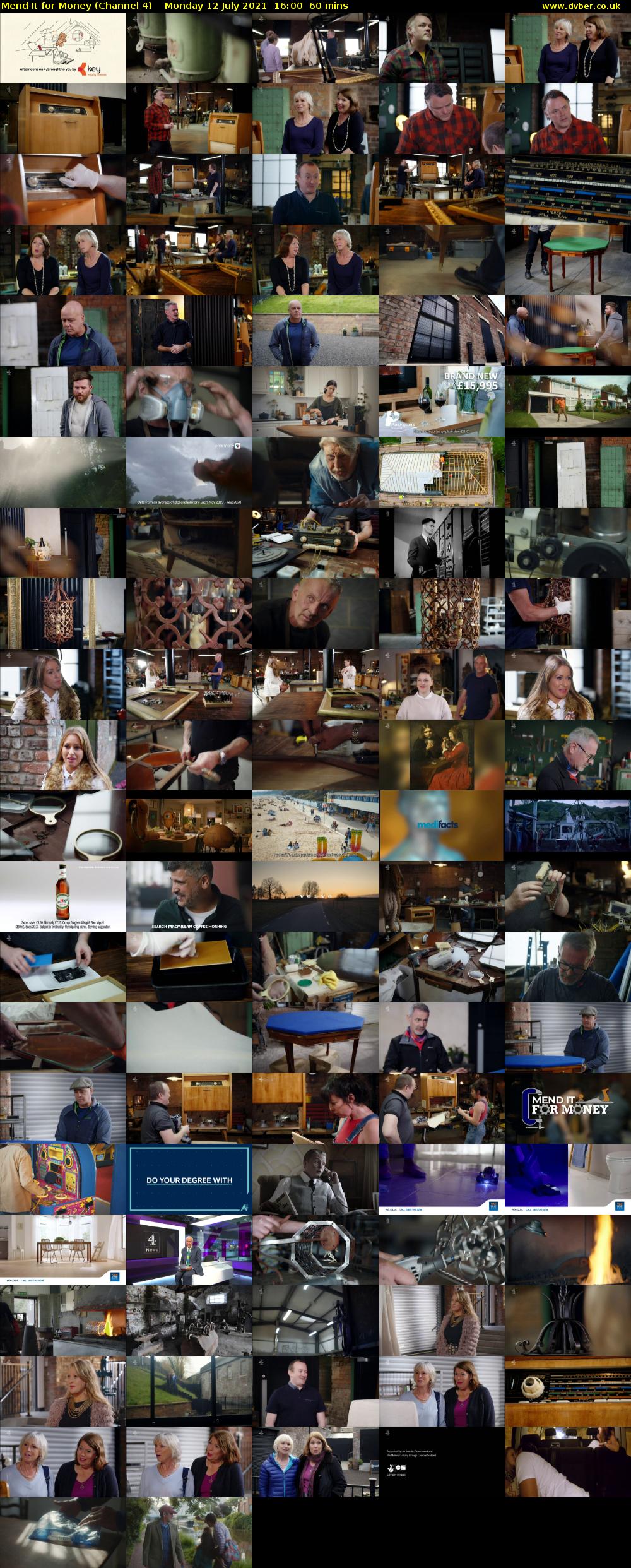 Mend It for Money (Channel 4) Monday 12 July 2021 16:00 - 17:00