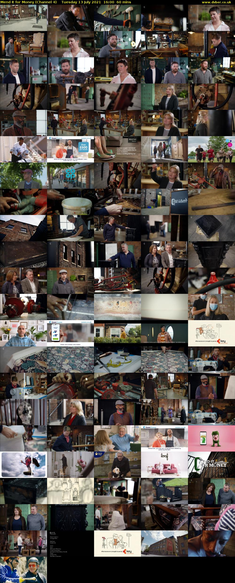 Mend It for Money (Channel 4) Tuesday 13 July 2021 16:00 - 17:00