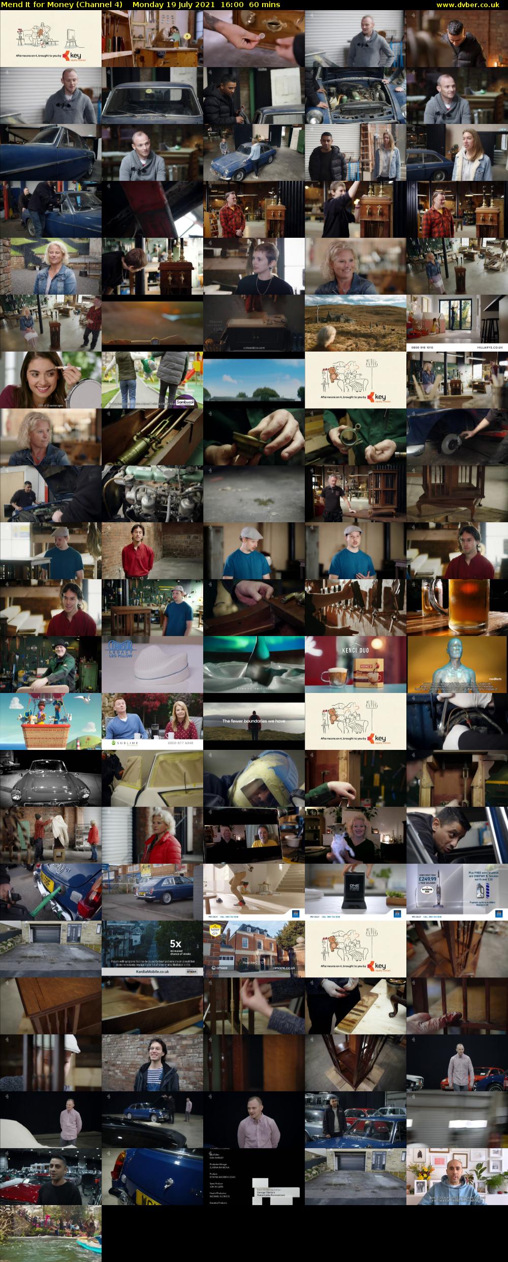 Mend It for Money (Channel 4) Monday 19 July 2021 16:00 - 17:00