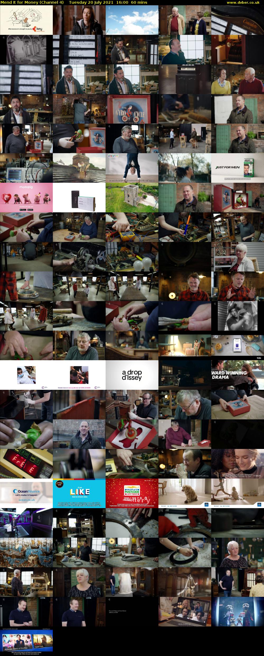 Mend It for Money (Channel 4) Tuesday 20 July 2021 16:00 - 17:00