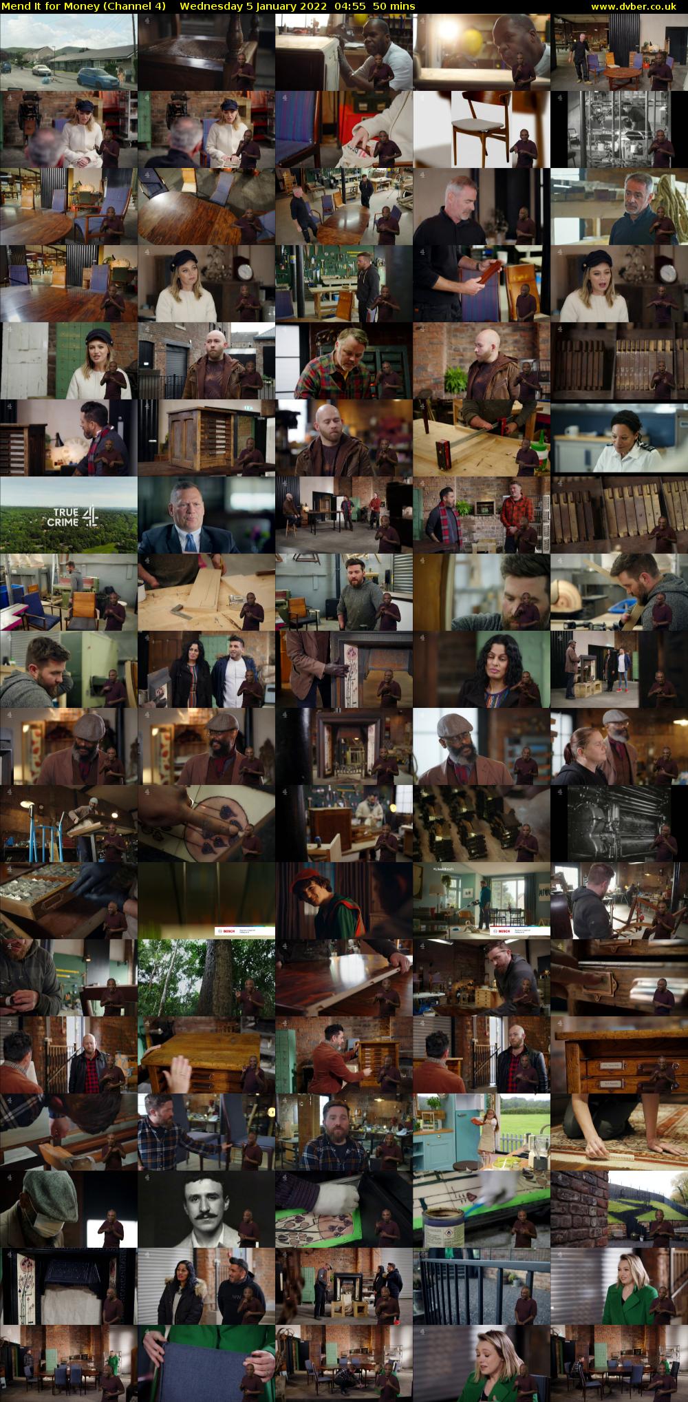 Mend It for Money (Channel 4) Wednesday 5 January 2022 04:55 - 05:45