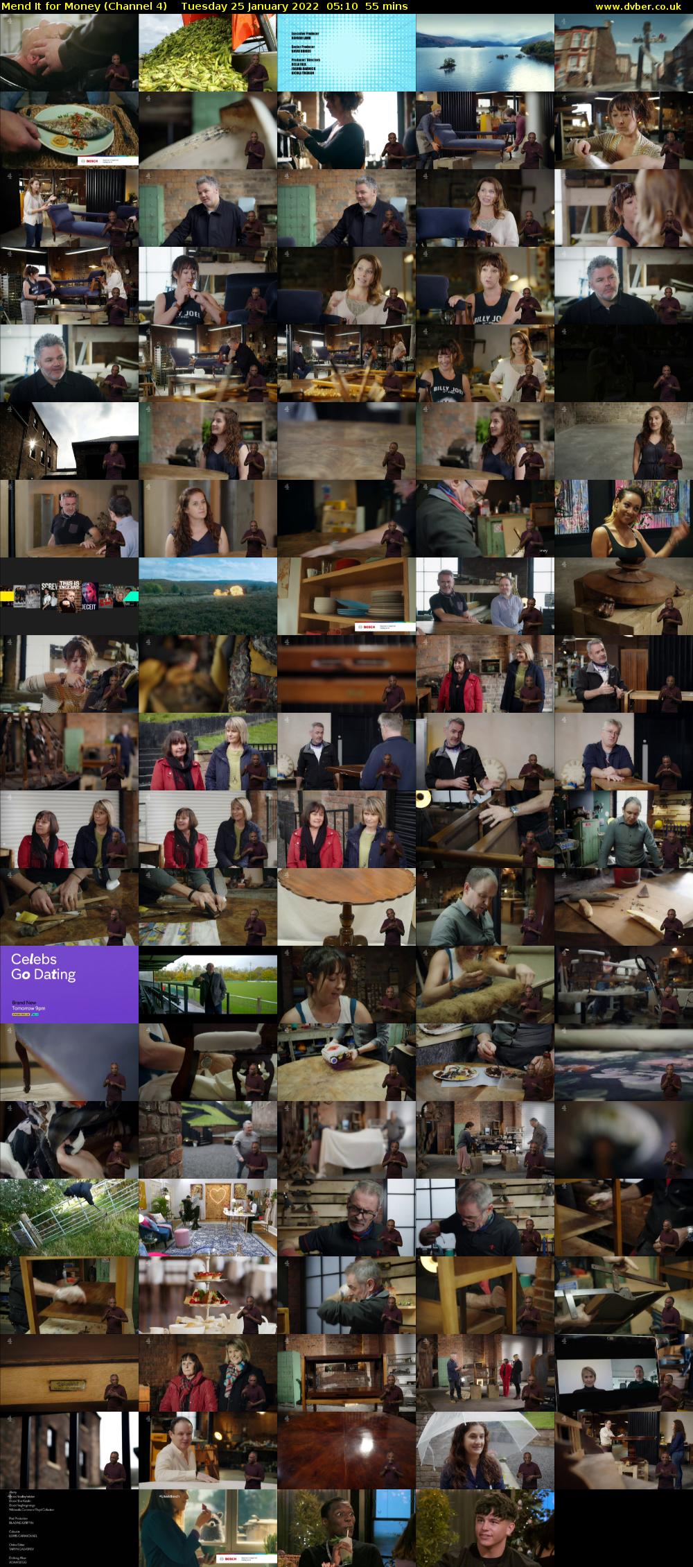 Mend It for Money (Channel 4) Tuesday 25 January 2022 05:10 - 06:05