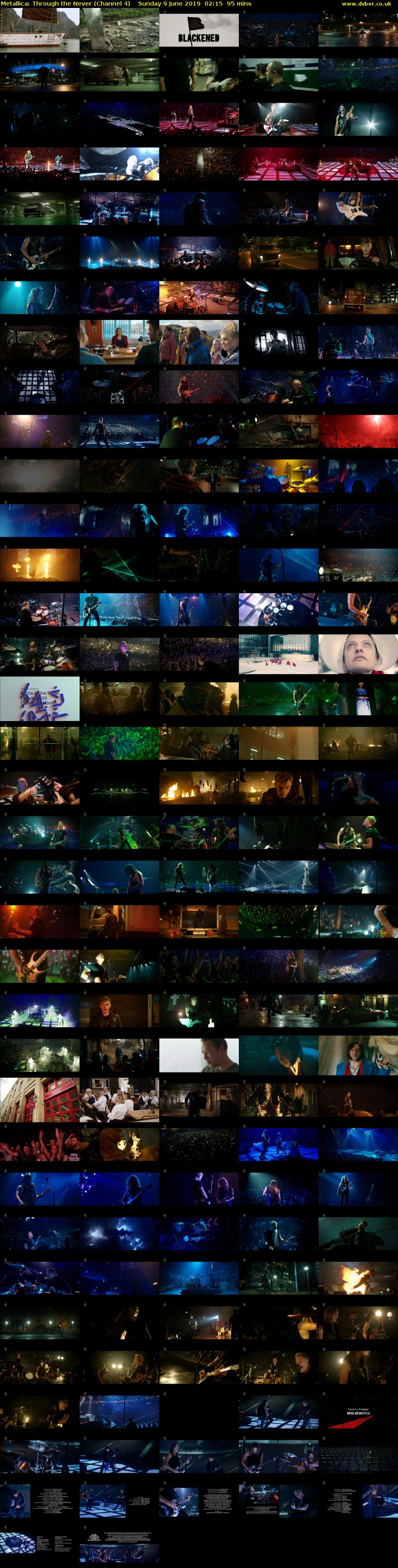 Metallica: Through the Never (Channel 4) Sunday 9 June 2019 02:15 - 03:50
