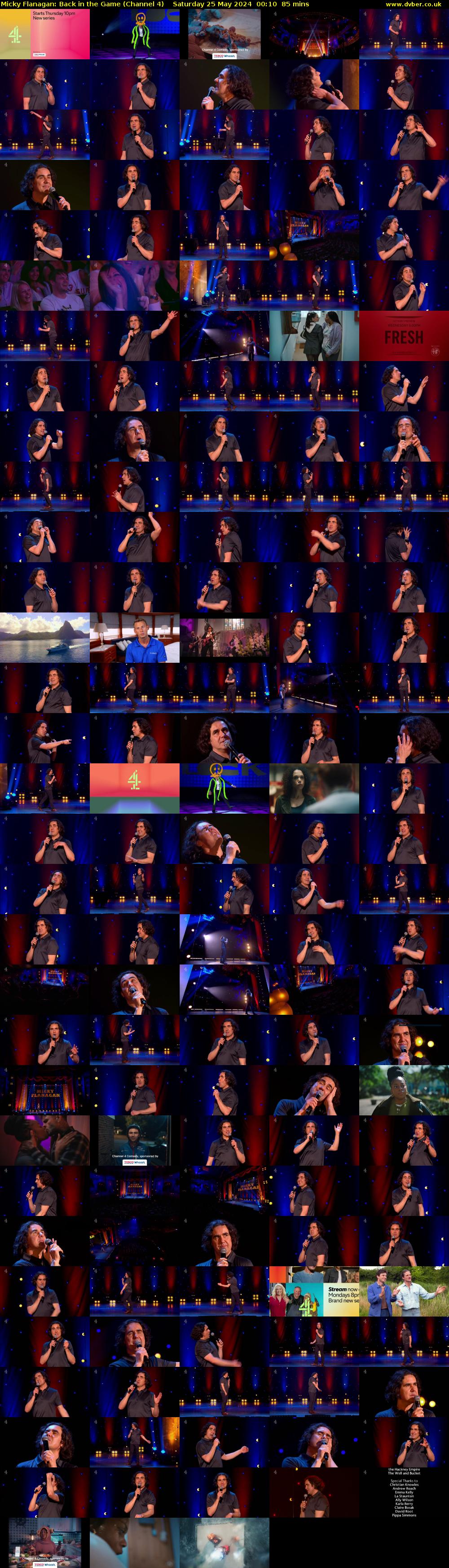 Micky Flanagan: Back in the Game (Channel 4) Saturday 25 May 2024 00:10 - 01:35