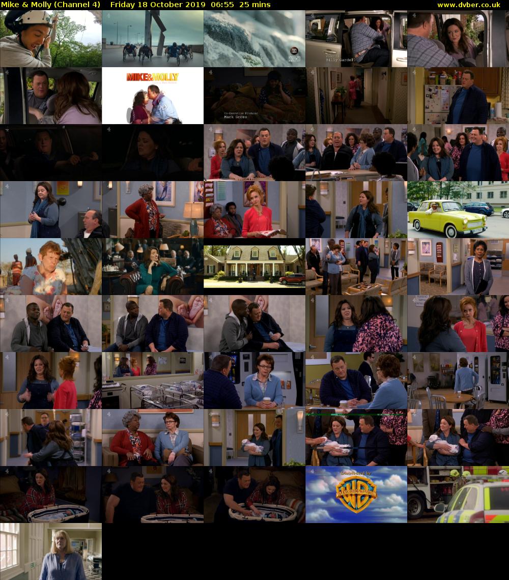 Mike & Molly (Channel 4) Friday 18 October 2019 06:55 - 07:20