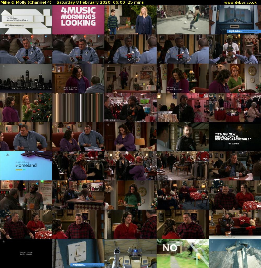 Mike & Molly (Channel 4) Saturday 8 February 2020 06:00 - 06:25