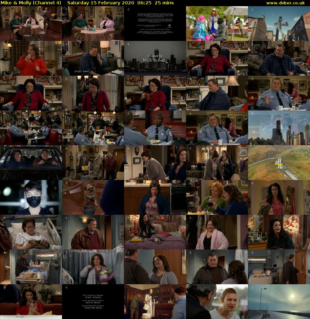 Mike & Molly (Channel 4) Saturday 15 February 2020 06:25 - 06:50