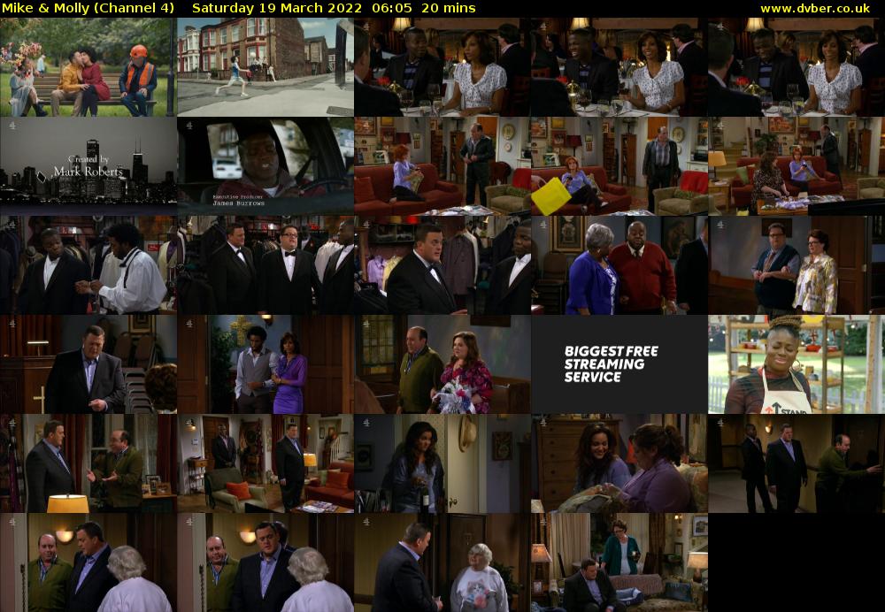 Mike & Molly (Channel 4) Saturday 19 March 2022 06:05 - 06:25