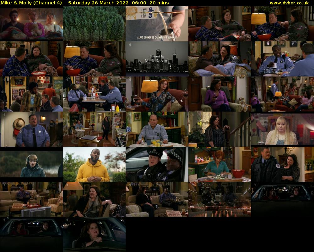 Mike & Molly (Channel 4) Saturday 26 March 2022 06:00 - 06:20