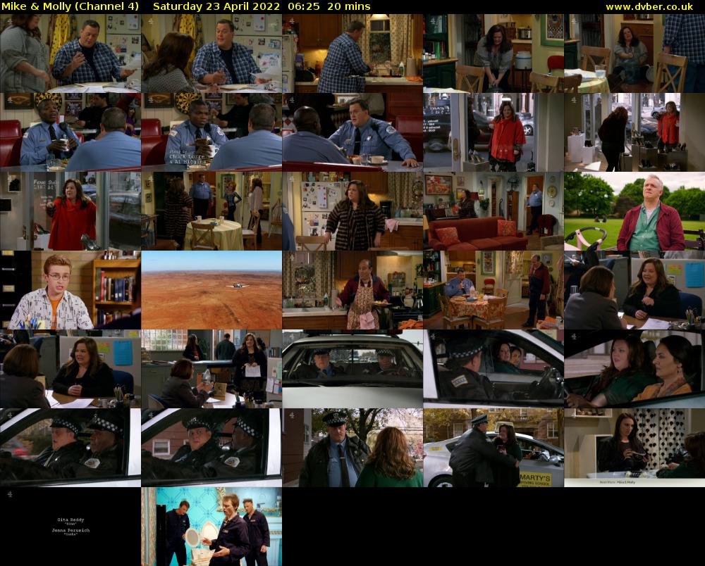 Mike & Molly (Channel 4) Saturday 23 April 2022 06:25 - 06:45