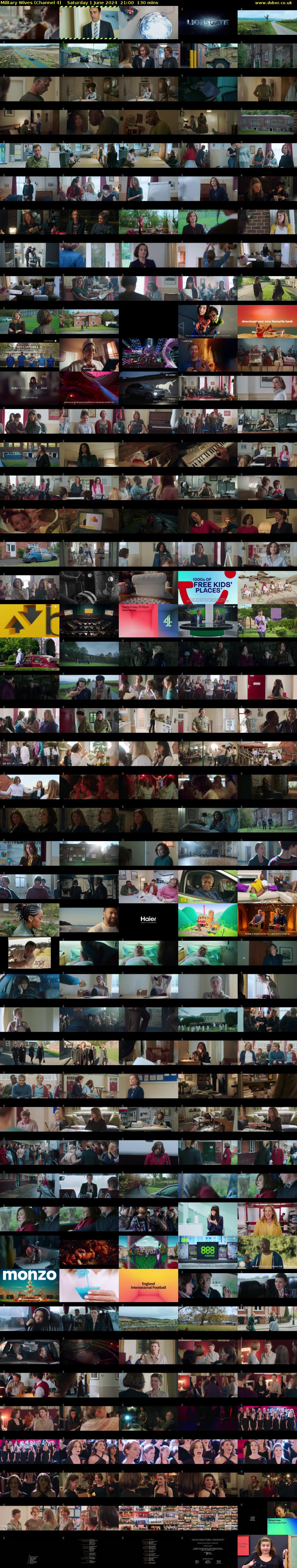 Military Wives (Channel 4) Saturday 1 June 2024 21:00 - 23:10