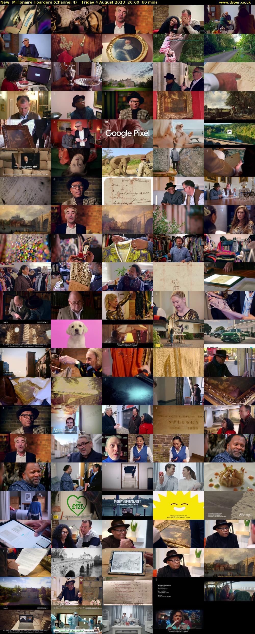 Millionaire Hoarders (Channel 4) Friday 4 August 2023 20:00 - 21:00