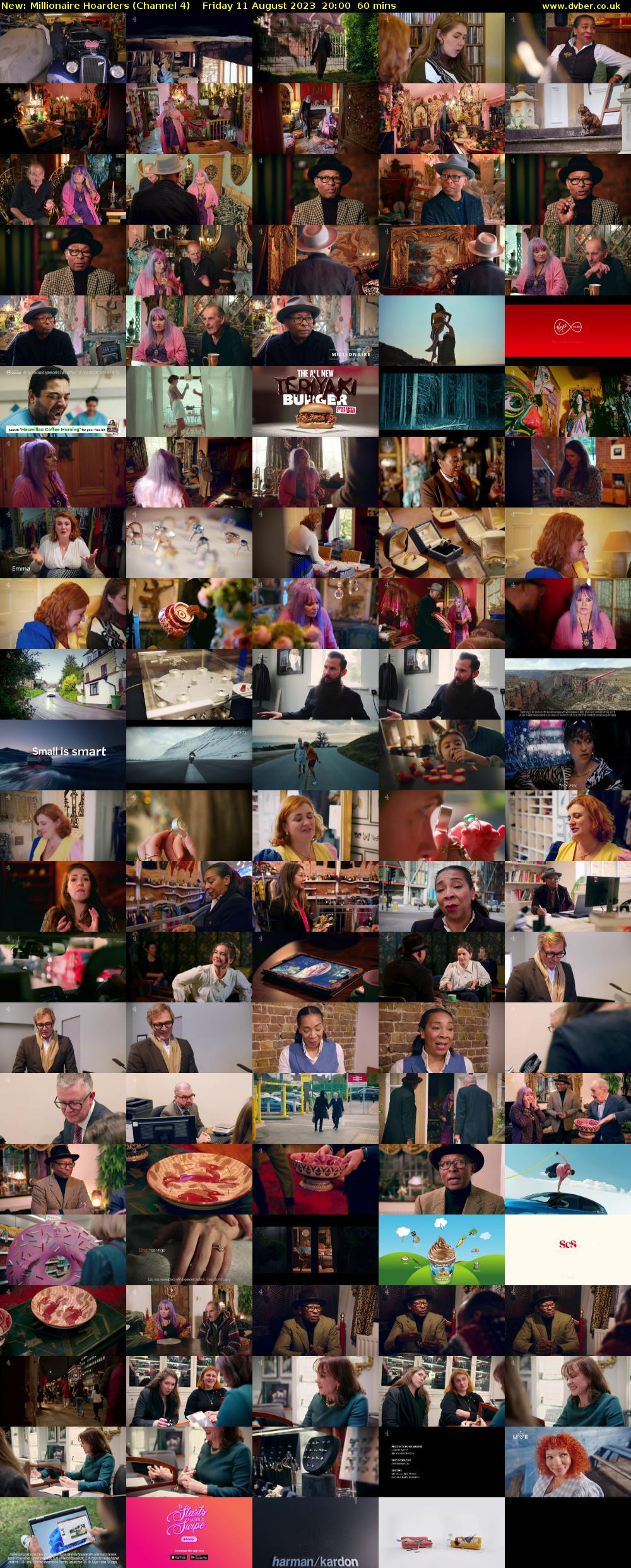 Millionaire Hoarders (Channel 4) Friday 11 August 2023 20:00 - 21:00