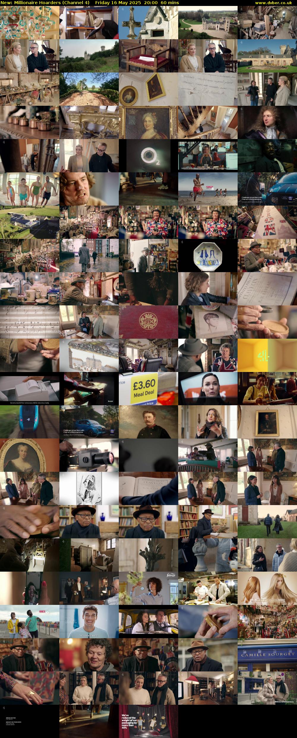 Millionaire Hoarders (Channel 4) Friday 16 May 2025 20:00 - 21:00