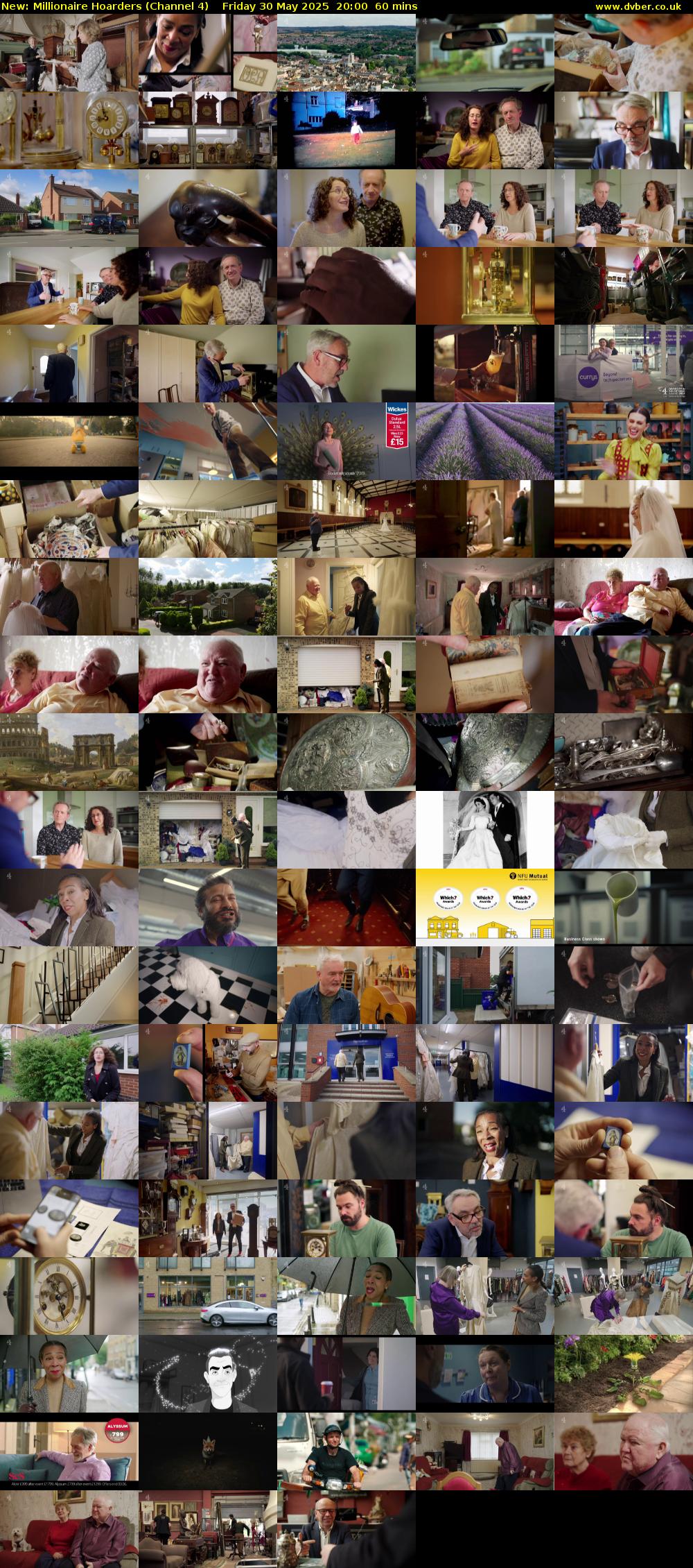 Millionaire Hoarders (Channel 4) Friday 30 May 2025 20:00 - 21:00
