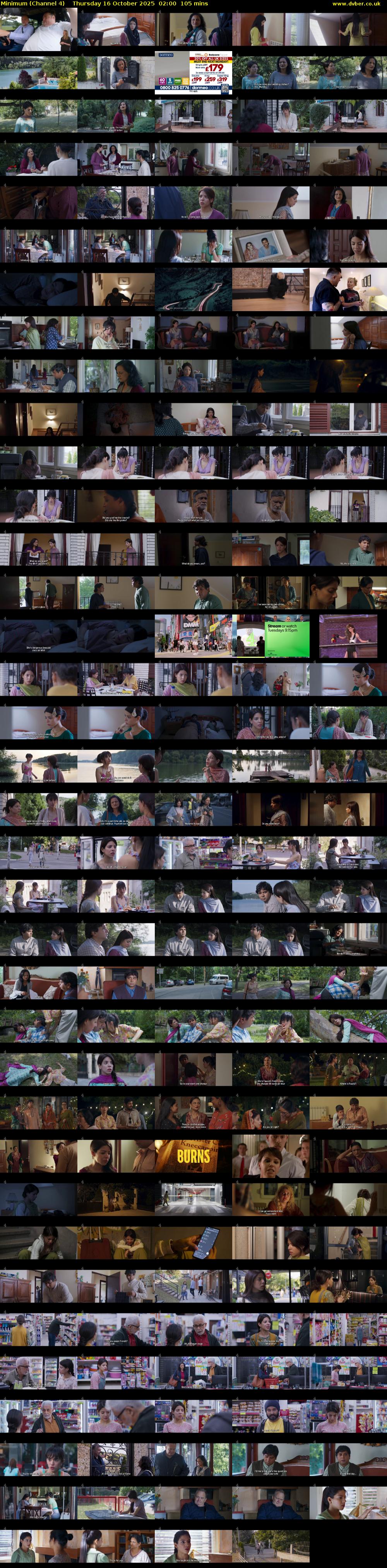 Minimum (Channel 4) Thursday 16 October 2025 02:00 - 03:45