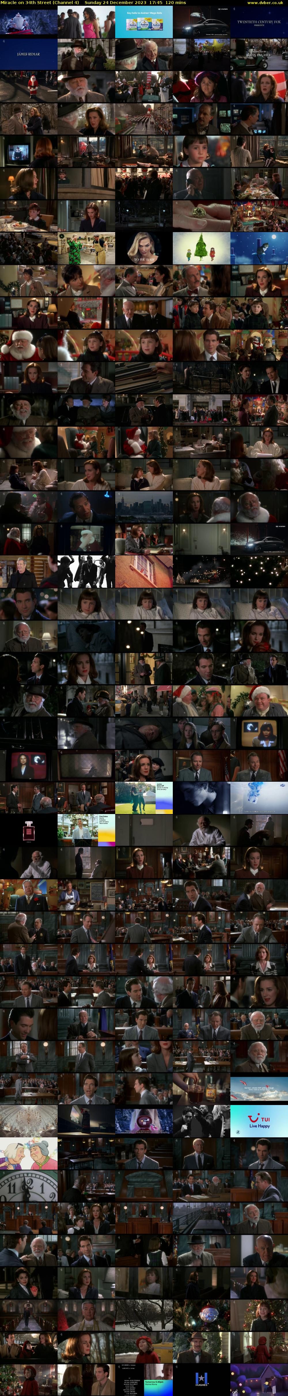 Miracle on 34th Street (Channel 4) Sunday 24 December 2023 17:45 - 19:45