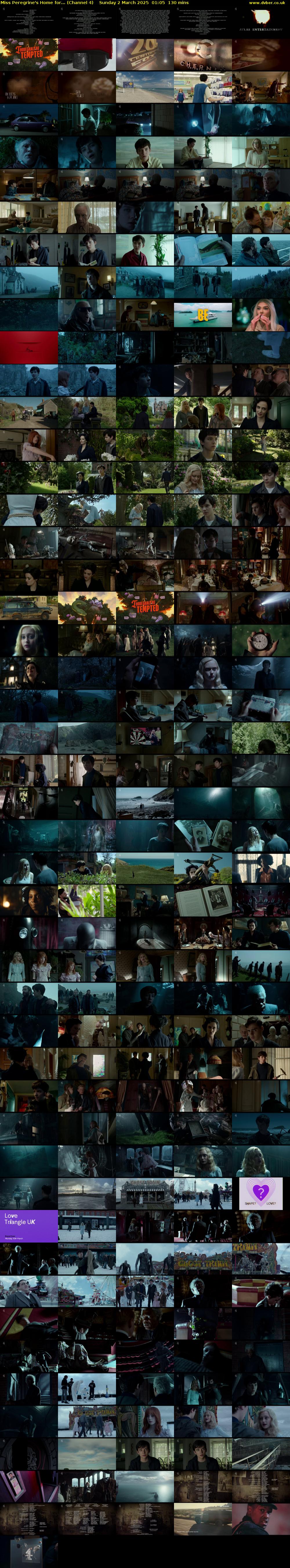 Miss Peregrine's Home for... (Channel 4) Sunday 2 March 2025 01:05 - 03:15