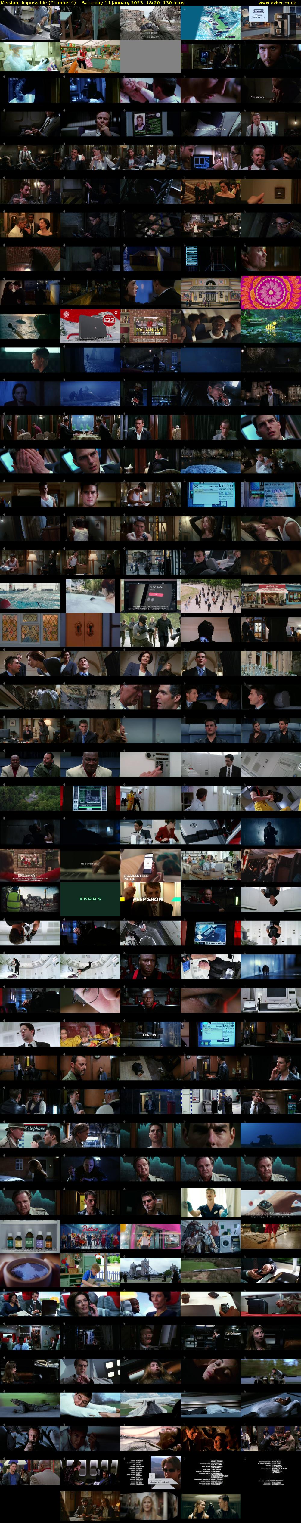 Mission: Impossible (Channel 4) Saturday 14 January 2023 18:20 - 20:30