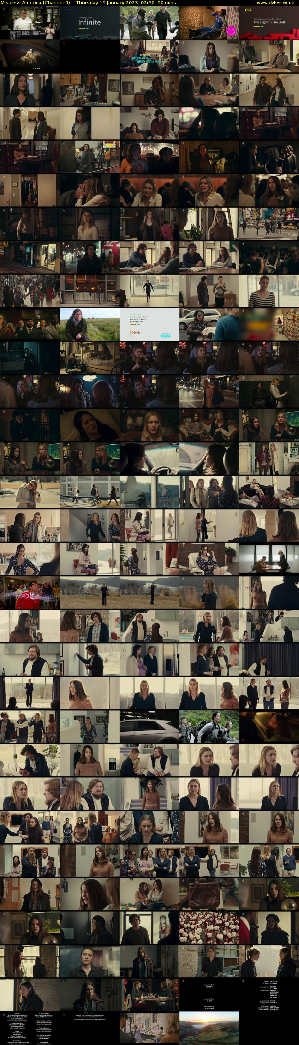 Mistress America (Channel 4) Thursday 19 January 2023 02:50 - 04:20