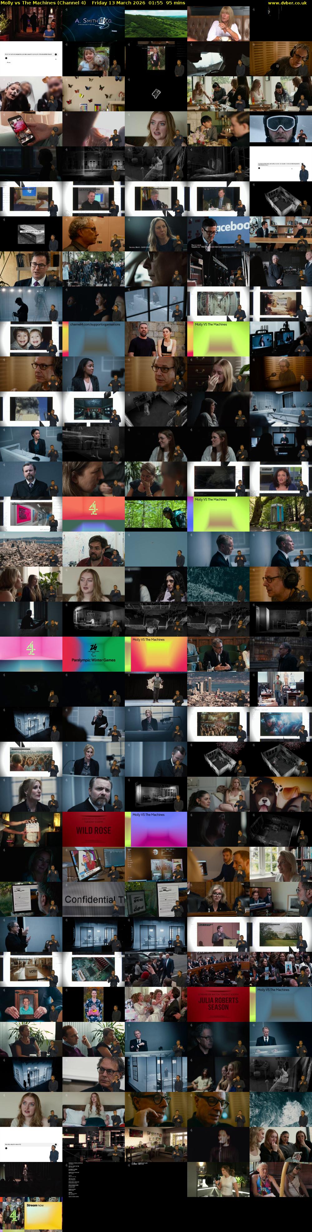 Molly vs The Machines (Channel 4) Friday 13 March 2026 01:55 - 03:30