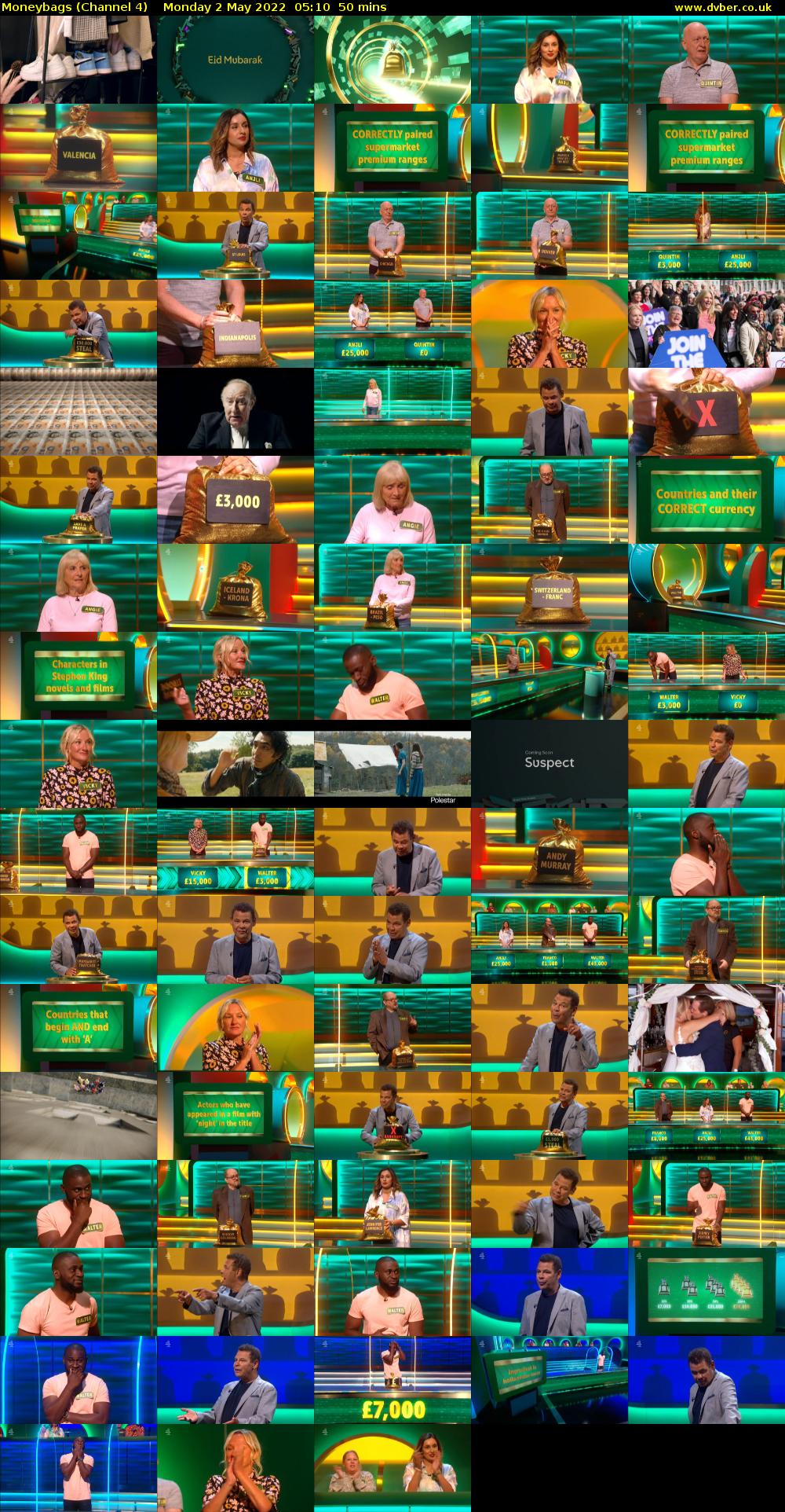 Moneybags (Channel 4) Monday 2 May 2022 05:10 - 06:00