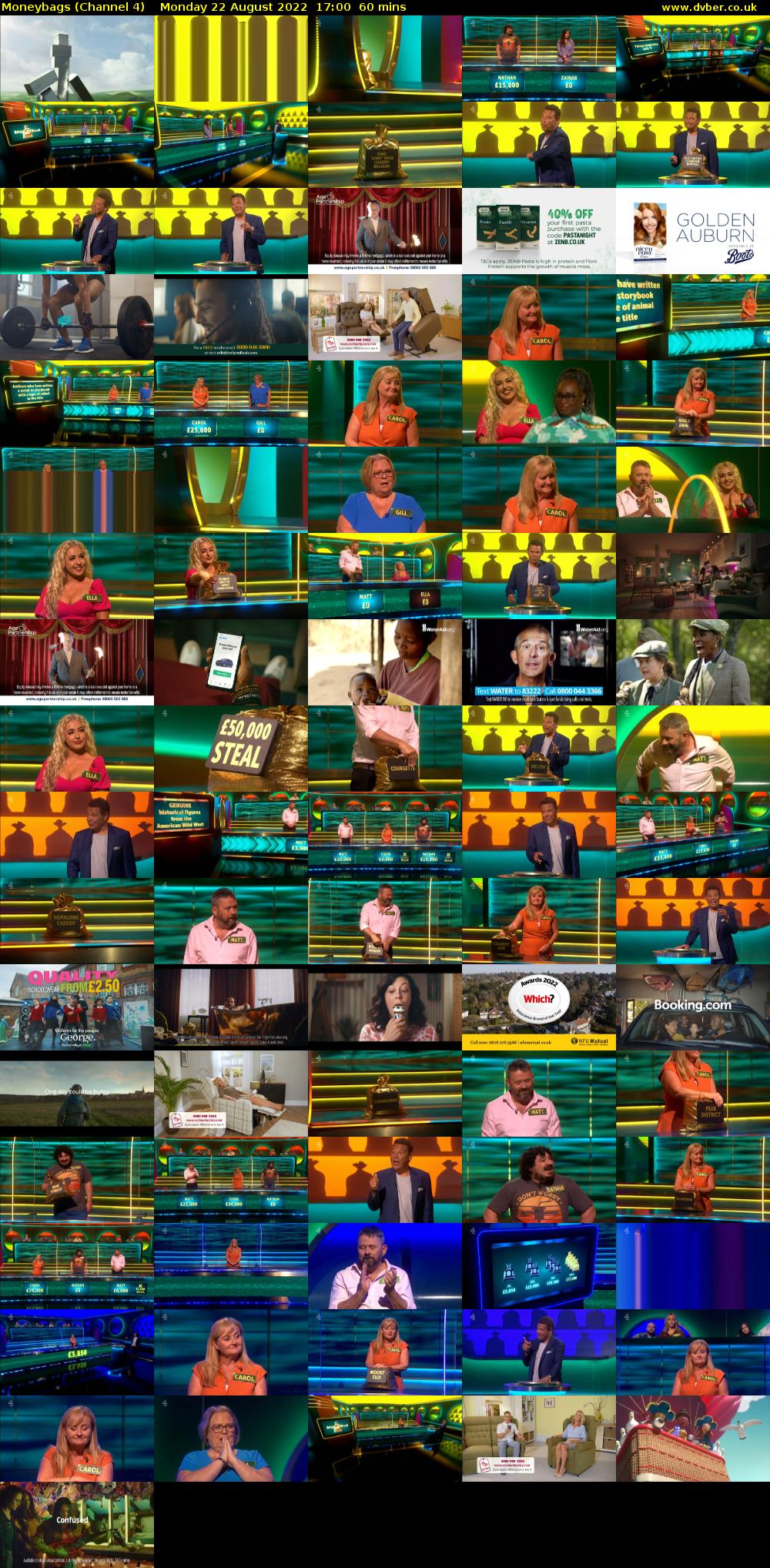 Moneybags (Channel 4) Monday 22 August 2022 17:00 - 18:00